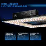 Turbowuchs Turbo1000 70x70x160cm Growbox Komplettset Samsung Led – Bild 3