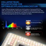 Turbowuchs Turbo1000 Samsung LM301H EVO  Vollspektrum LED Grow Lampe – Bild 3
