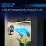 Turbowuchs 15cm EC-Motor Growzelt Clip Growbox Ventilator – Bild 3