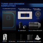 Turbowuchs Turbo2000 120x60x180cm Grow Tent Kits - Image 2