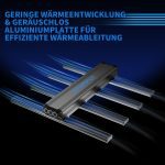 Turbowuchs Turbo3000 Samsung Vollspektrum Einstellbares Spektrum LED Grow Lampe – Bild 3