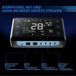 Turbowuchs Intelligent 2-in-1 Aktivkohlefilter Inline-Lüftersystem (Größe L)  Smart Controller App – Bild 4